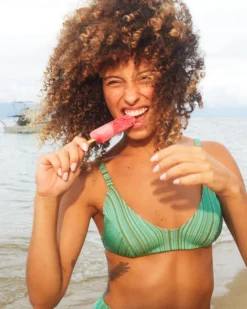 Bobby Bikini Top - Coastal Rib
