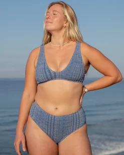Brasilia High Waist Bikini Bottom - Petra
