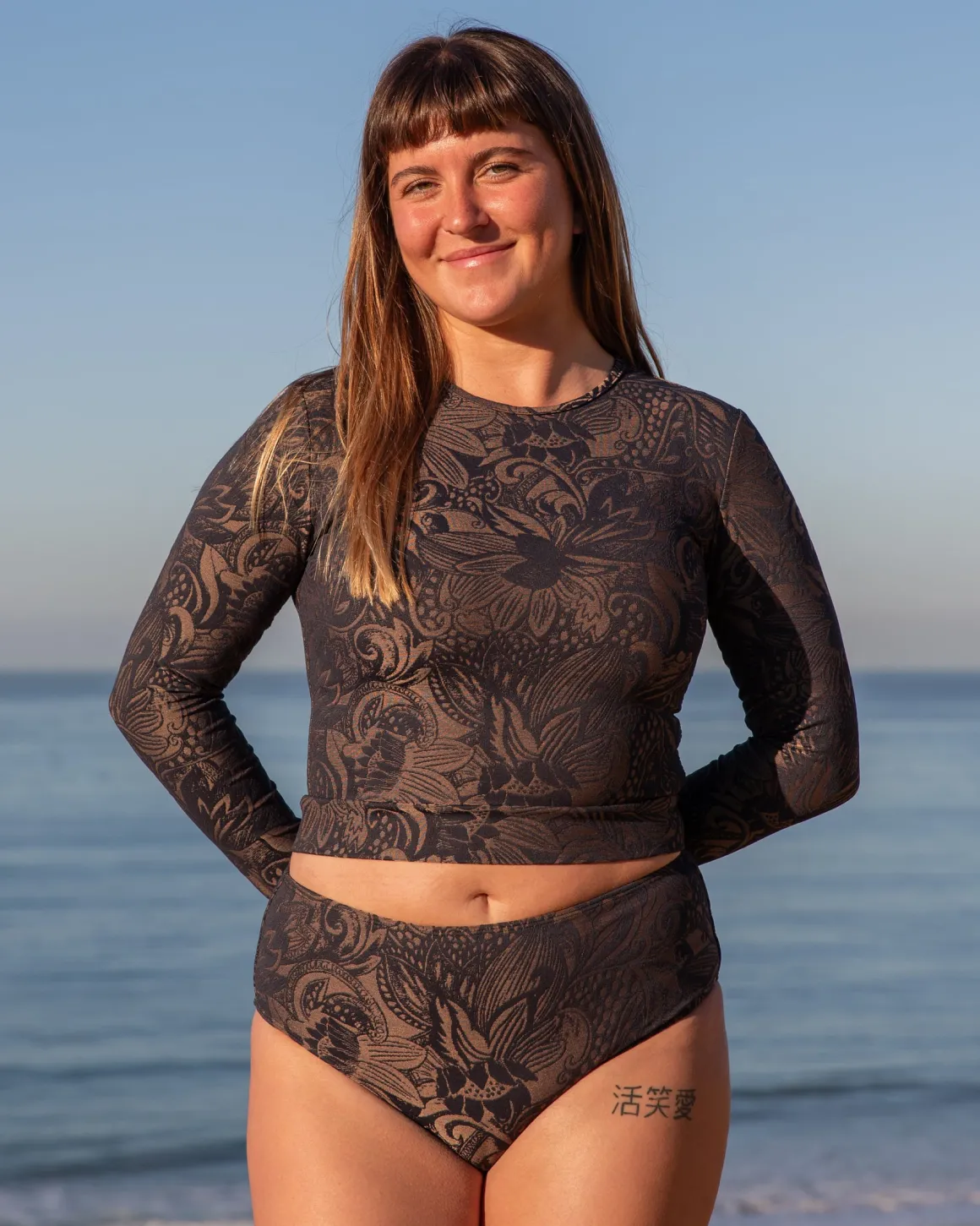 Brasilia High Waist Bikini Bottom - Delfina