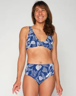 Brasilia High Waist Bikini Bottom - Gaia