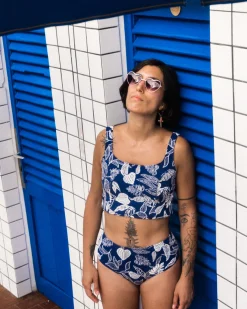 Brasilia High Waist Bikini Bottom - Gaia