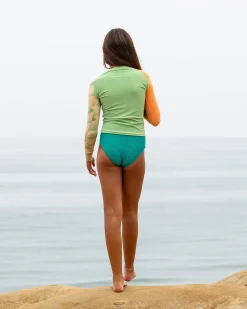 Doheny Rashguard - Girls - Edamame