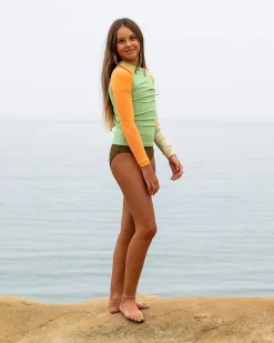 Doheny Rashguard - Girls - Edamame