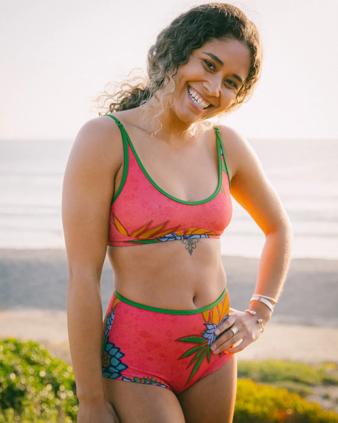 Flor Bikini Bottom - Calypso