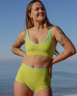 Flor Bikini Bottom - Greeno