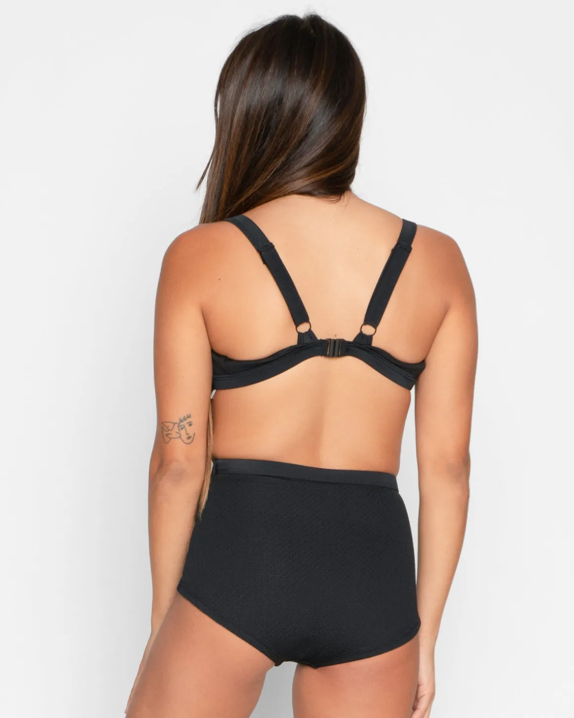 Flor Bikini Top - Jet