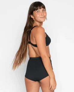 Flor Bikini Top - Jet