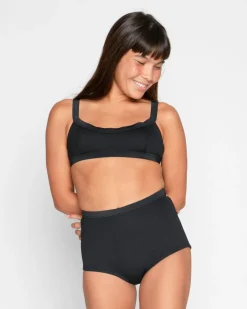 Flor Bikini Top - Jet