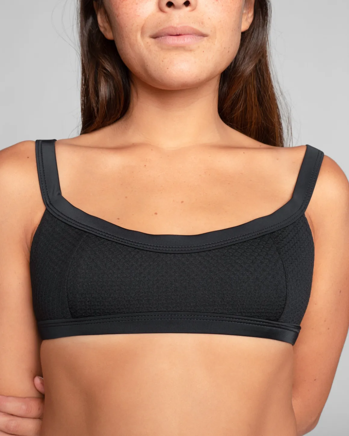 Flor Bikini Top - Jet