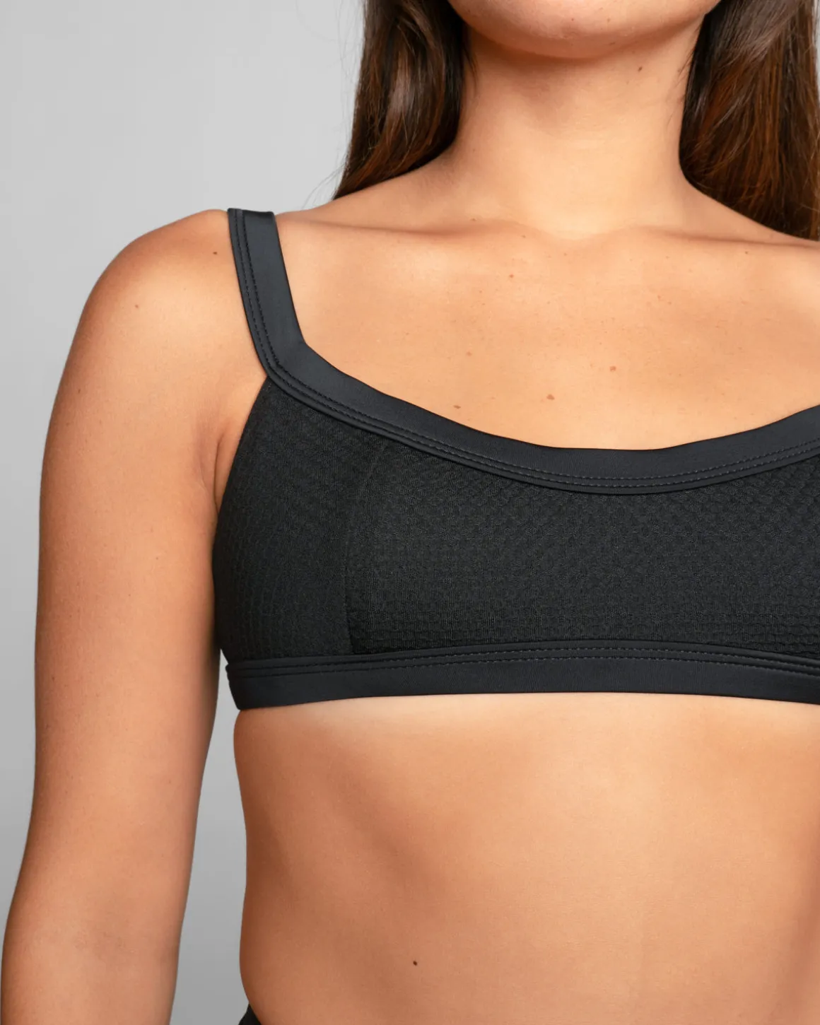 Flor Bikini Top - Jet