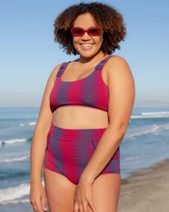 Georgia Bikini Top - Night Plum