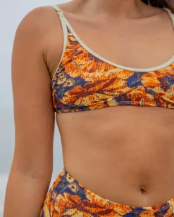 Maggie Bikini Top - Poppy