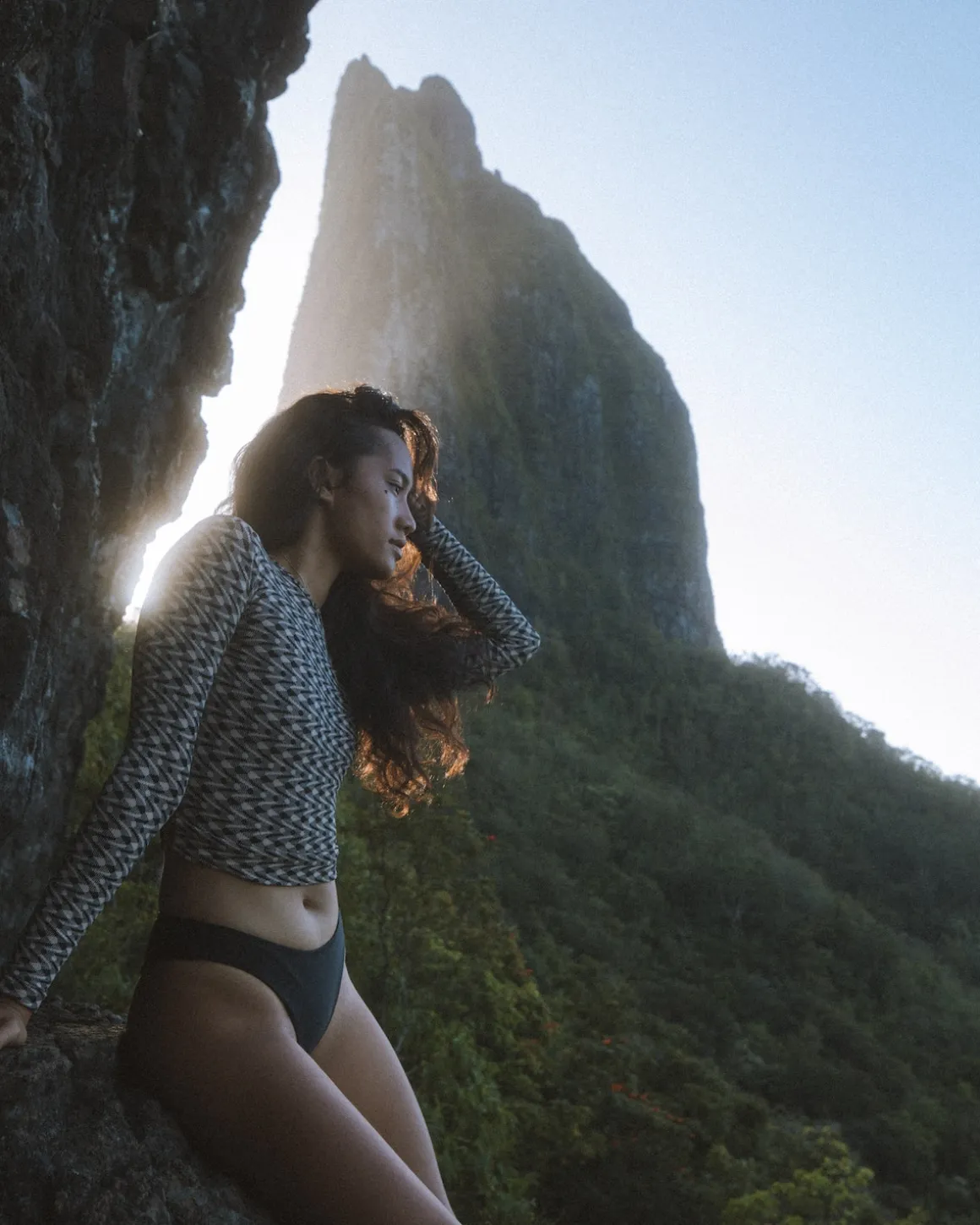 Palomar Crop Top Rashguard - Aries
