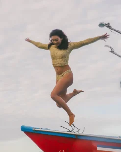 Palomar Crop Top Rashguard - Simi
