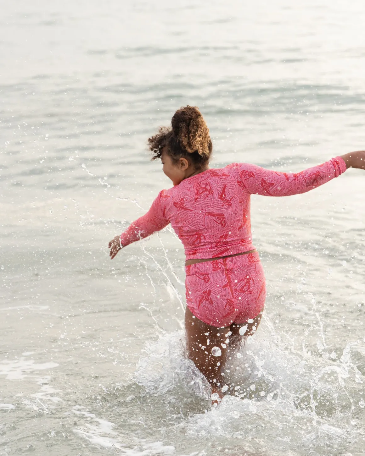 Palomar Crop Top Rashguard - Sunrise Glide