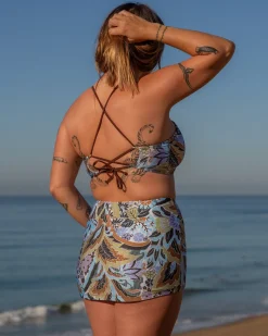 Rita Swim Skirt - Antigua