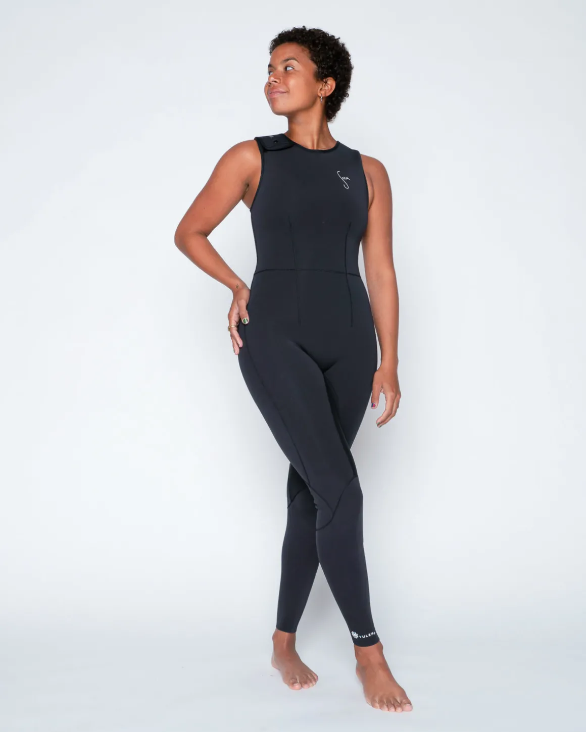 Sydney 2mm Yulex Long Jane - Black
